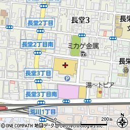 ホームセンターコーナン布施駅前店周辺の地図
