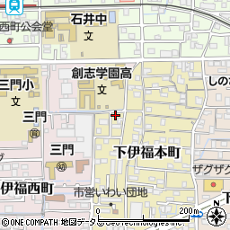 岡山県岡山市北区下伊福本町6-16周辺の地図