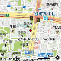 セブンイレブン天王寺生玉町店周辺の地図