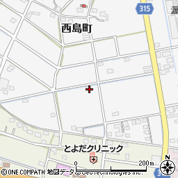 静岡県浜松市中央区西島町942周辺の地図
