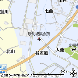 愛知県田原市豊島町天白141周辺の地図