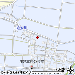 岡山県岡山市東区浅越402-3周辺の地図