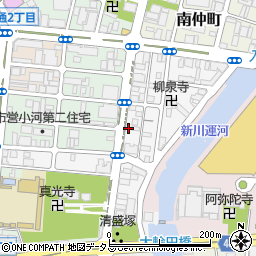 兵庫県板硝子商工業協同組合周辺の地図