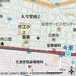 ショコラメゾン片江周辺の地図