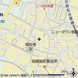 三重県津市川方町周辺の地図