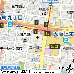 大阪ストレスクリニック周辺の地図