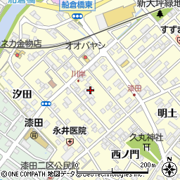 愛知県田原市神戸町ヤンベ周辺の地図