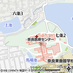 国立病院機構　奈良医療センター周辺の地図