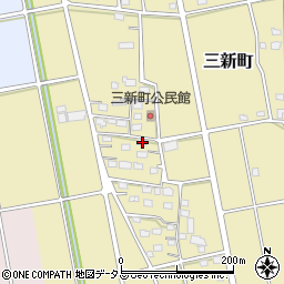 静岡県浜松市中央区三新町260周辺の地図