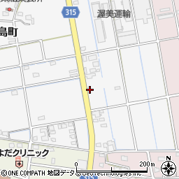 静岡県浜松市中央区西島町1028周辺の地図