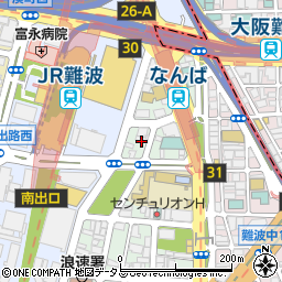 オリエンタルベーカリー 大阪直売店周辺の地図