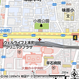 上本町第二ガーデンハイツ　管理組合周辺の地図