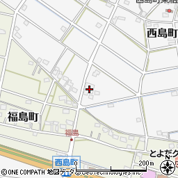 静岡県浜松市中央区西島町922周辺の地図