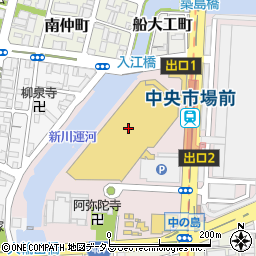 ハニーズイオンモール神戸南店周辺の地図