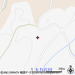 広島県三次市三和町大力谷399周辺の地図