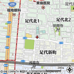 株式会社亀宝グループホームホヌ周辺の地図