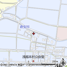 岡山県岡山市東区浅越407周辺の地図