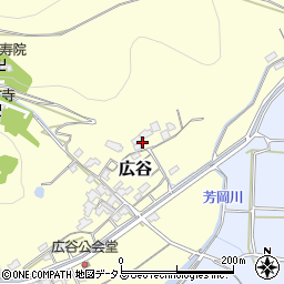 岡山県岡山市東区広谷107周辺の地図
