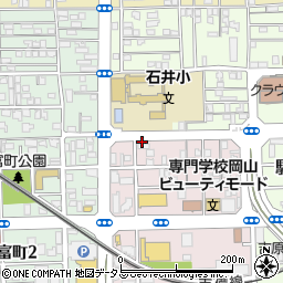 リパーク岡山昭和町第３駐車場周辺の地図