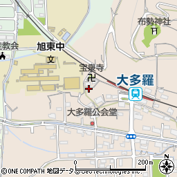 岡山県岡山市東区大多羅町409周辺の地図