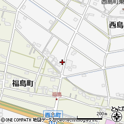 静岡県浜松市中央区西島町895周辺の地図