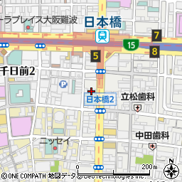 大阪南美術会館周辺の地図