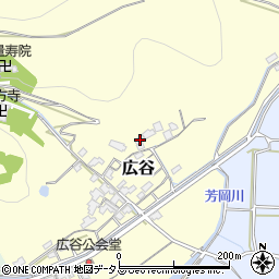 岡山県岡山市東区広谷107-1周辺の地図