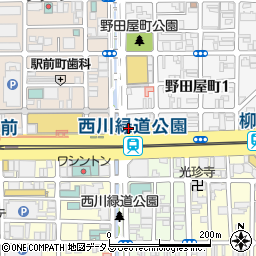 ＳＴＡＮＤ１‐１　野田屋町店周辺の地図