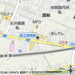 ネッツトヨタウエスト兵庫　明石店周辺の地図