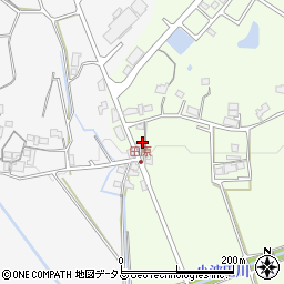三重県名張市東田原70-1周辺の地図