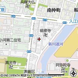 兵庫県神戸市兵庫区切戸町周辺の地図