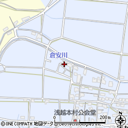 岡山県岡山市東区浅越505周辺の地図