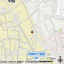 岡山県総社市中原788-1周辺の地図