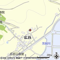 岡山県岡山市東区広谷100周辺の地図