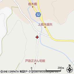 広島県三次市三和町上板木10周辺の地図