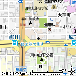 大同生命保険株式会社　岡山支社周辺の地図
