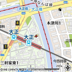 則天学園大阪動植物海洋専門学校周辺の地図