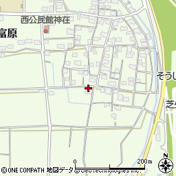 岡山県総社市富原797-3周辺の地図