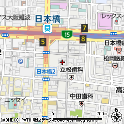 生鮮館黒門中川周辺の地図