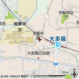 岡山県岡山市東区大多羅町406周辺の地図