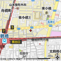 岡村生花店周辺の地図