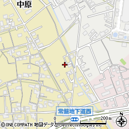 岡山県総社市中原820-3周辺の地図