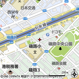 日本交通弁天営業所周辺の地図