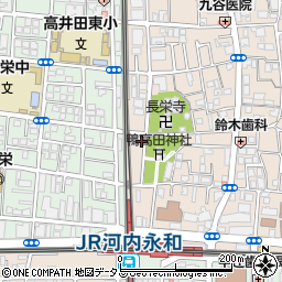 渡辺朱夢司法書士事務所周辺の地図