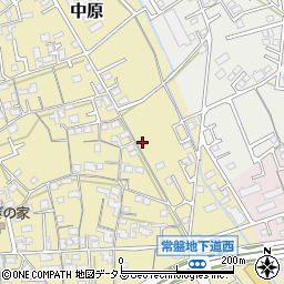 岡山県総社市中原791-2周辺の地図