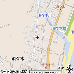 静岡県牧之原市須々木870-1周辺の地図