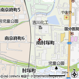 奈良県奈良市南肘塚町139-10周辺の地図