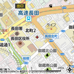 海鮮屋台 おくまん 高速長田店周辺の地図