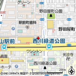 串揚げ・海鮮酒場 龍馬 岡山店周辺の地図