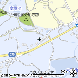 岡山県総社市宿187周辺の地図
